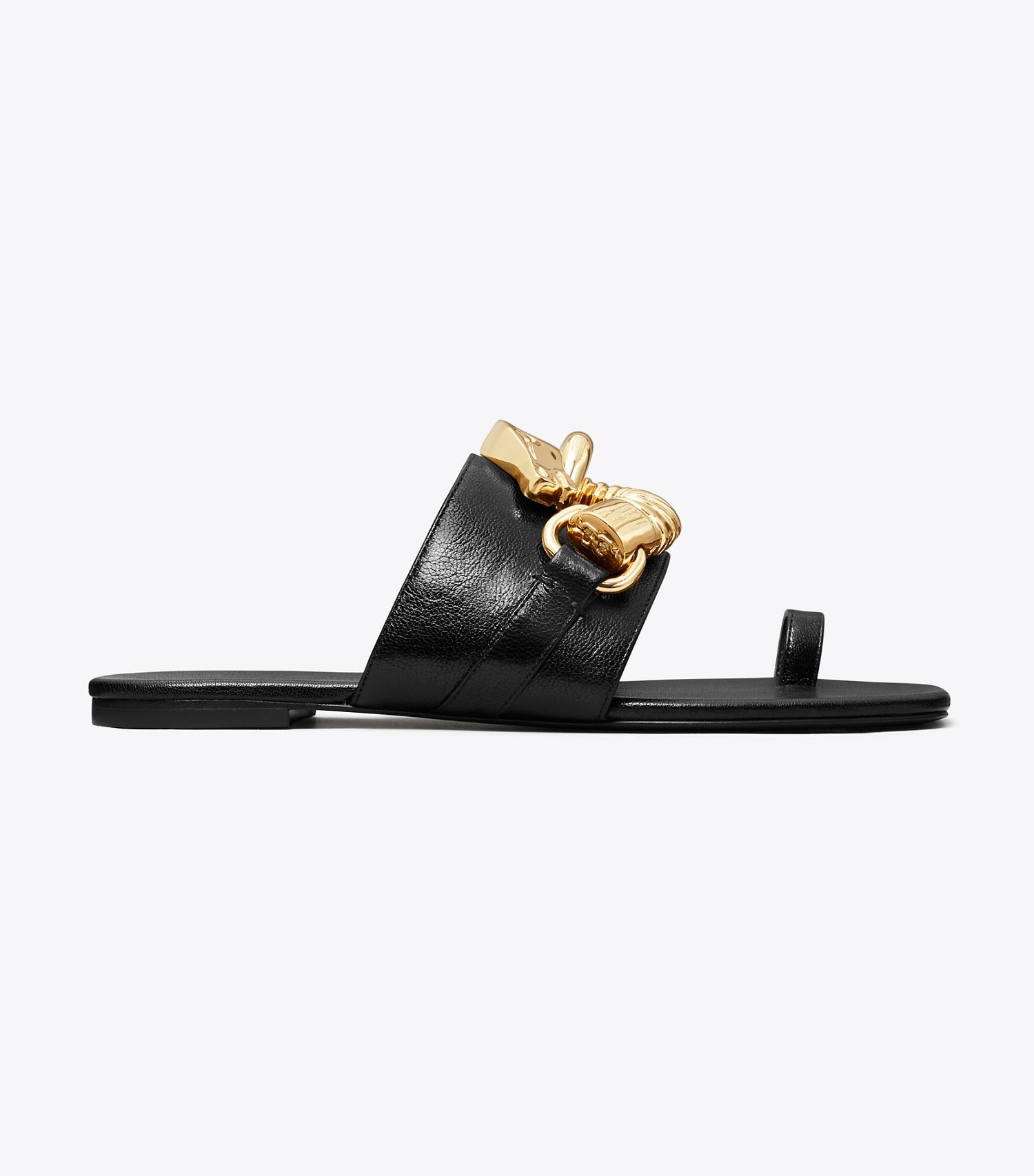 Tory Burch Jessa Toe Ring Sandal - Perfect Black