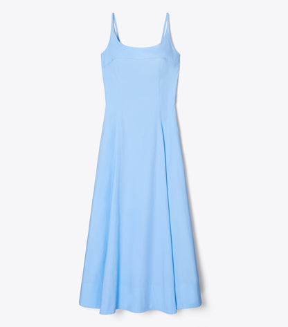 Tory Burch Poplin Tank Dress - Washed Sky