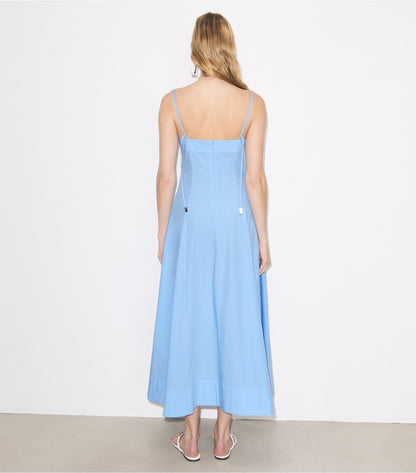 Tory Burch Poplin Tank Dress - Washed Sky