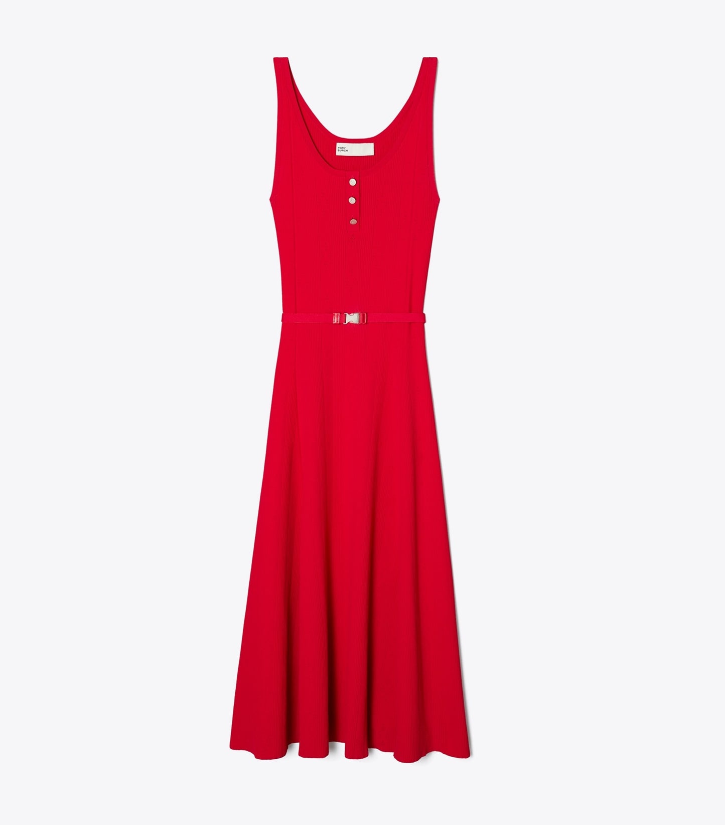 Tory Burch Henley Tank Dress - Bright Red
