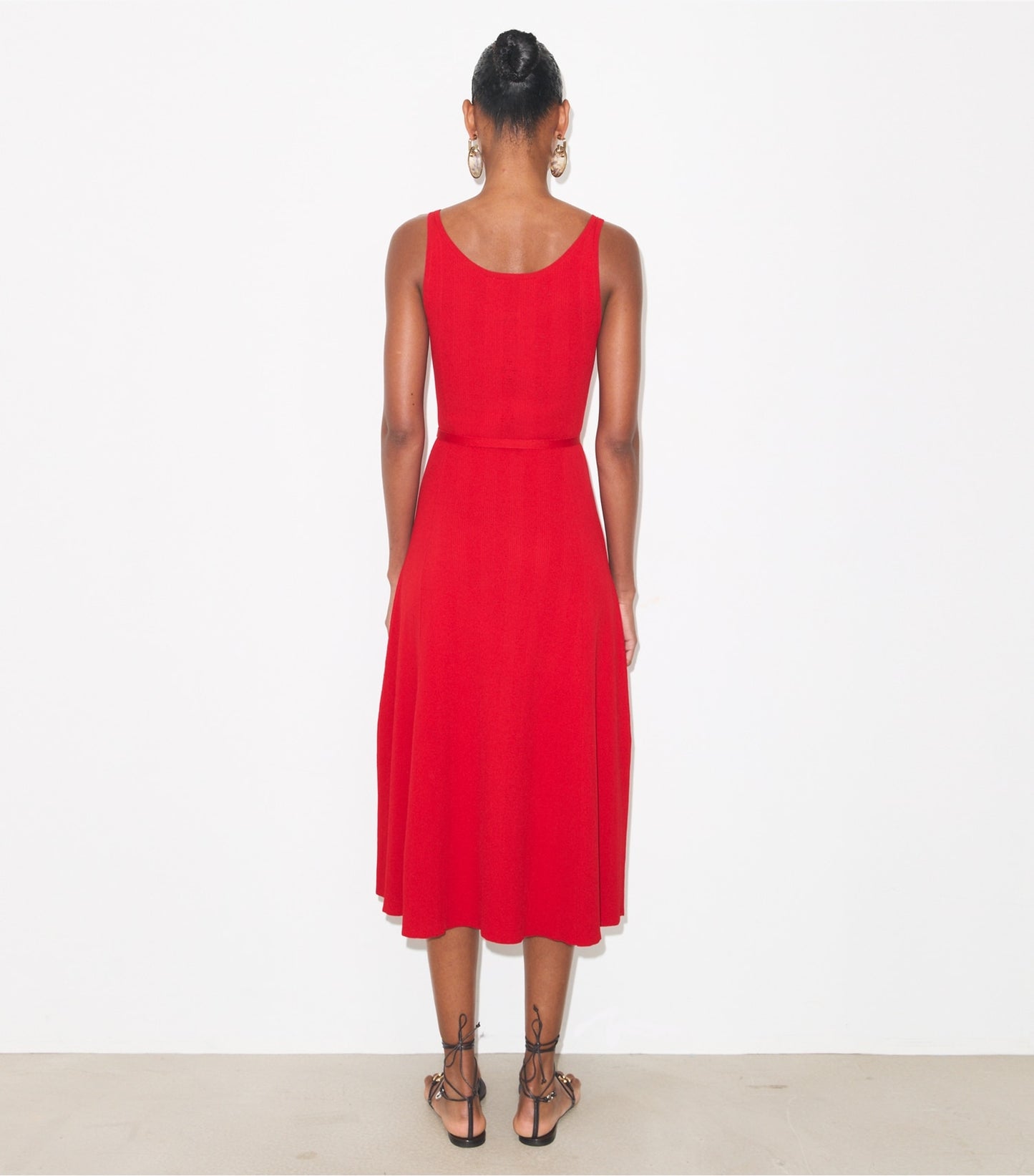 Tory Burch Henley Tank Dress - Bright Red