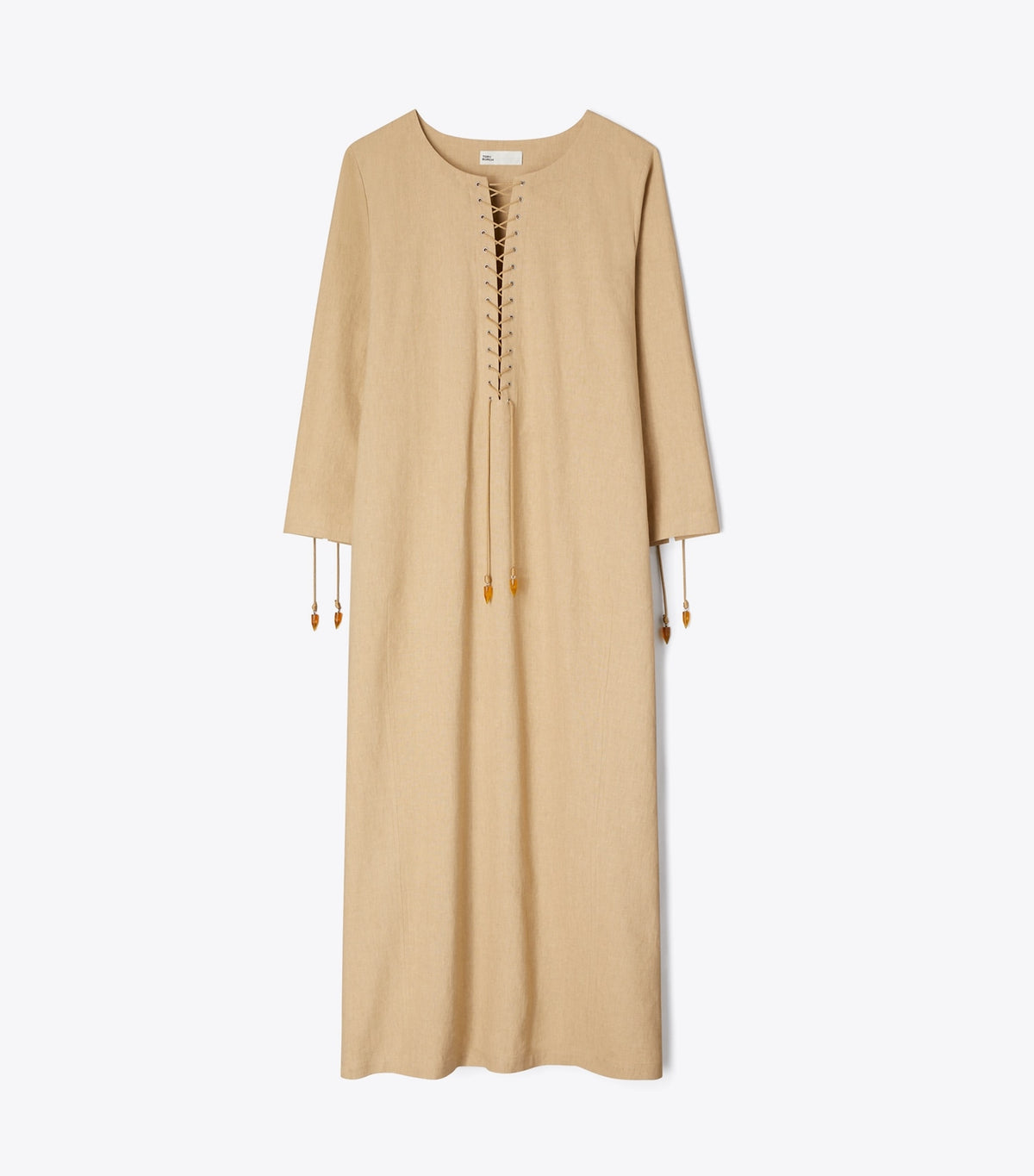 Tory Burch Linen Caftan - Sand
