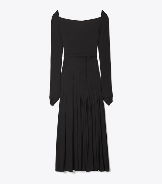 Tory Burch Viscose Jersey Dress - Black
