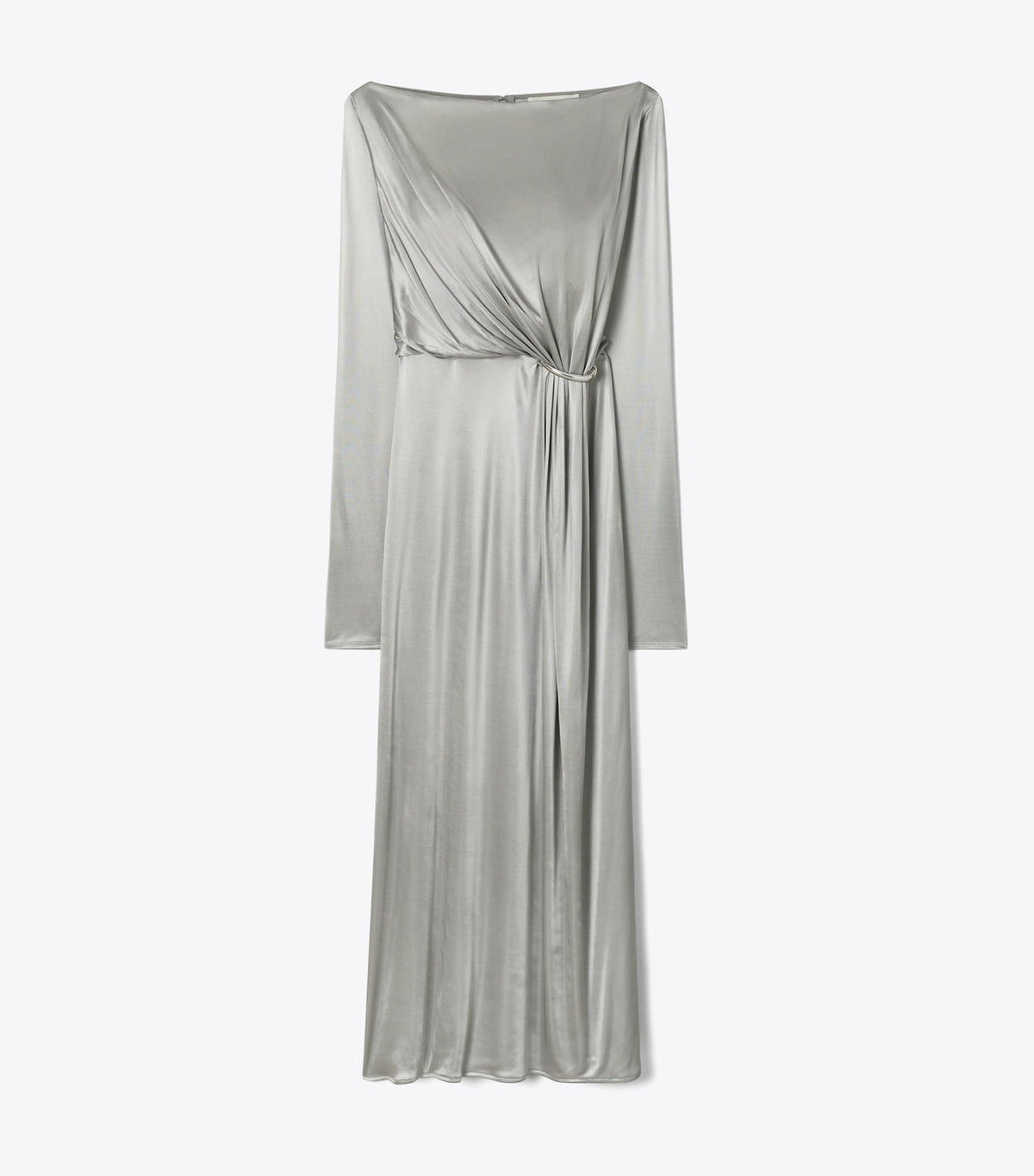 Tory Burch Ruched Jersey Dress - Gray