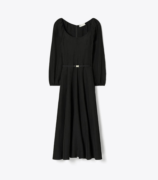 Tory Burch Linen Dress - Black