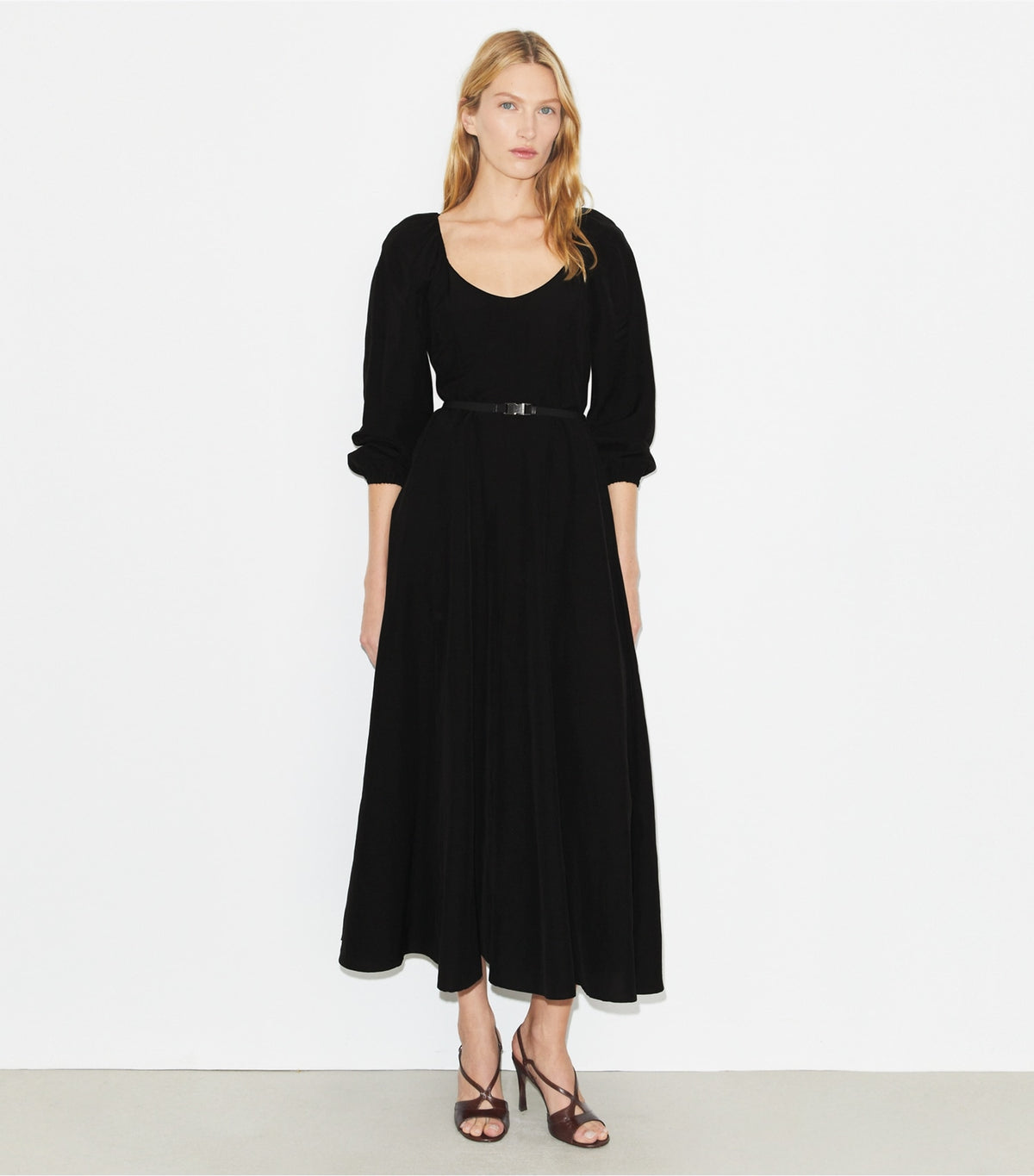 Tory Burch Linen Dress - Black