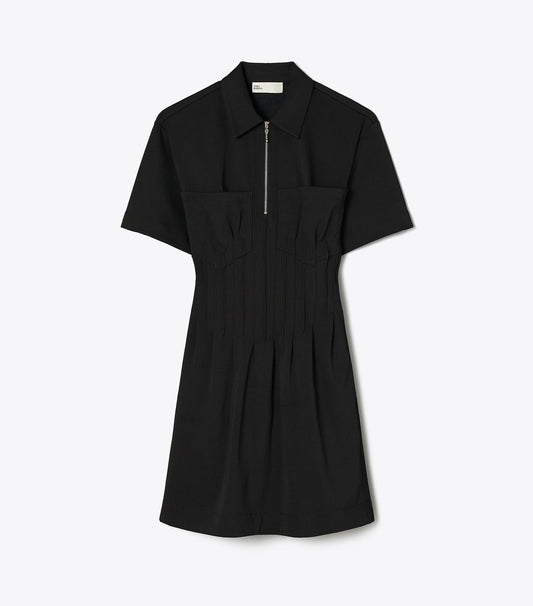 Tory Burch Zip-Front Dress - Black