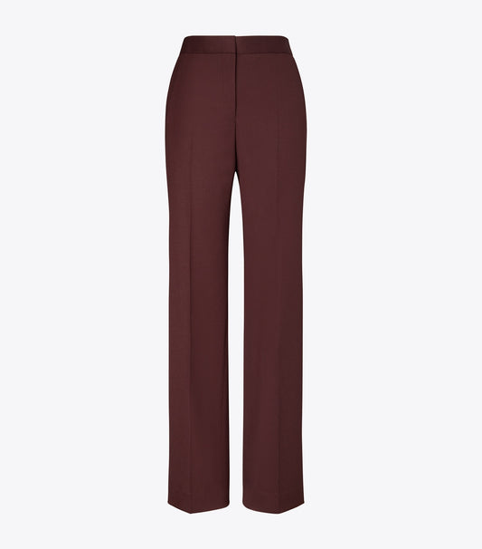 Tory Burch Wool Pant - Merlot