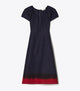 Medium Navy / Red