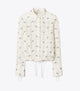Ivory Embroidered Gingham
