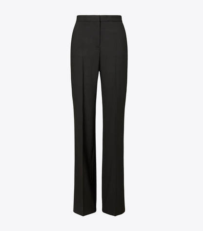 Tory Burch Tailored Wool Pant - Black