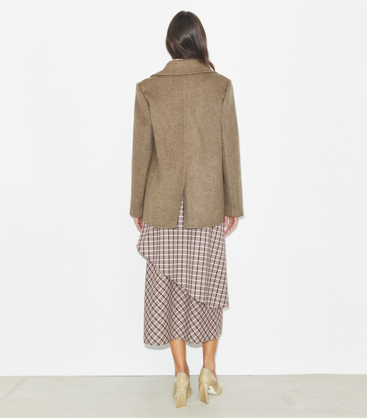 Tory Burch Relaxed Twill Jacket - Mocha