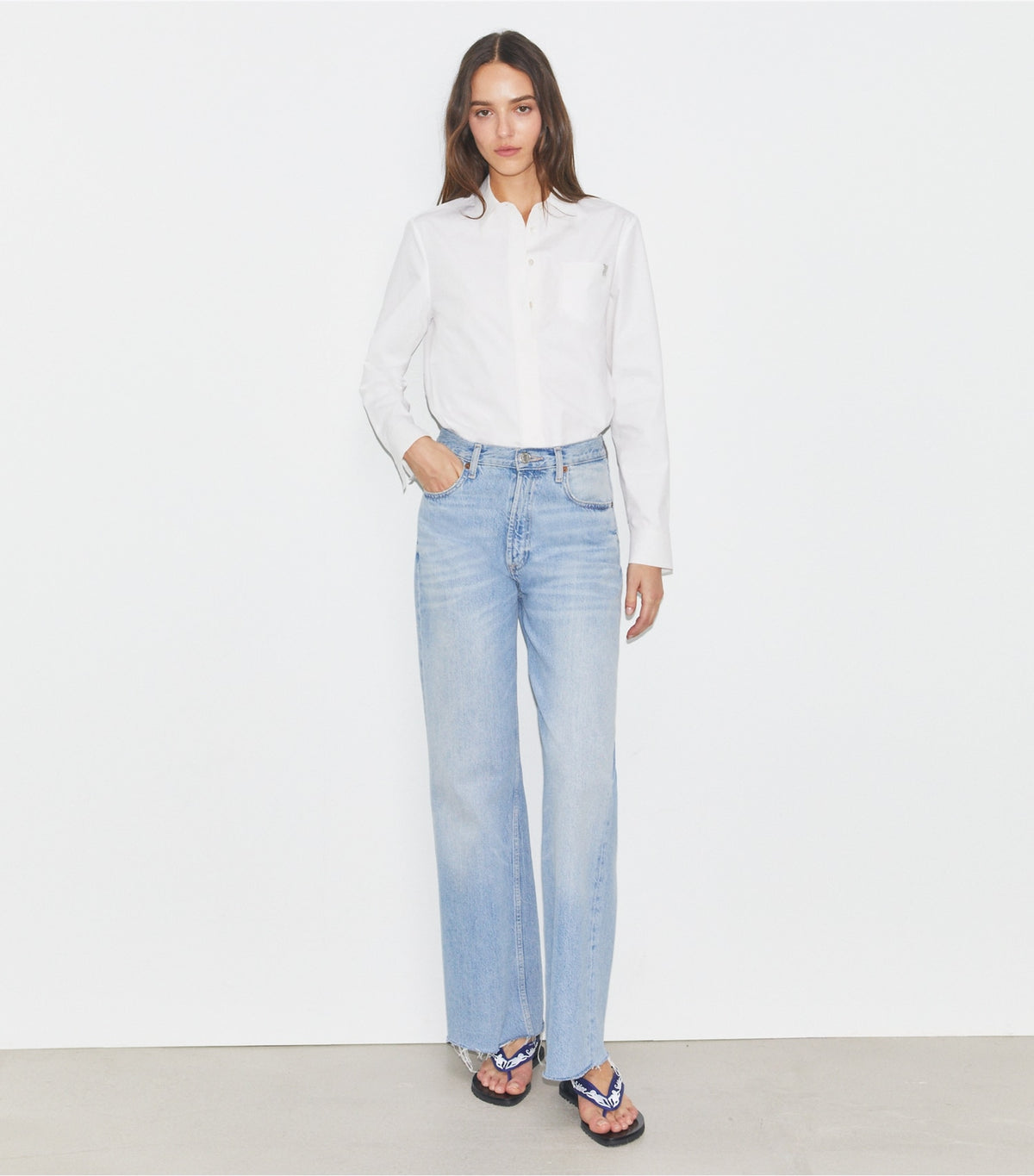 Tory Burch Cotton Poplin Shirt - White