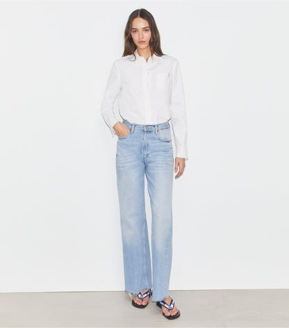 Tory Burch Cotton Poplin Shirt - White
