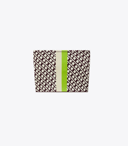 Tory Burch Jacquard Bandeau Top - Ivory / Dark Red / Green