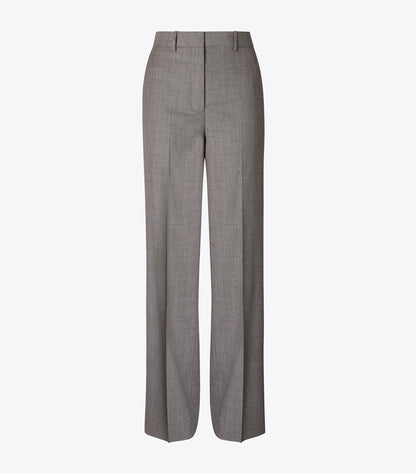 Tory Burch Wool Pant - Black / Gray