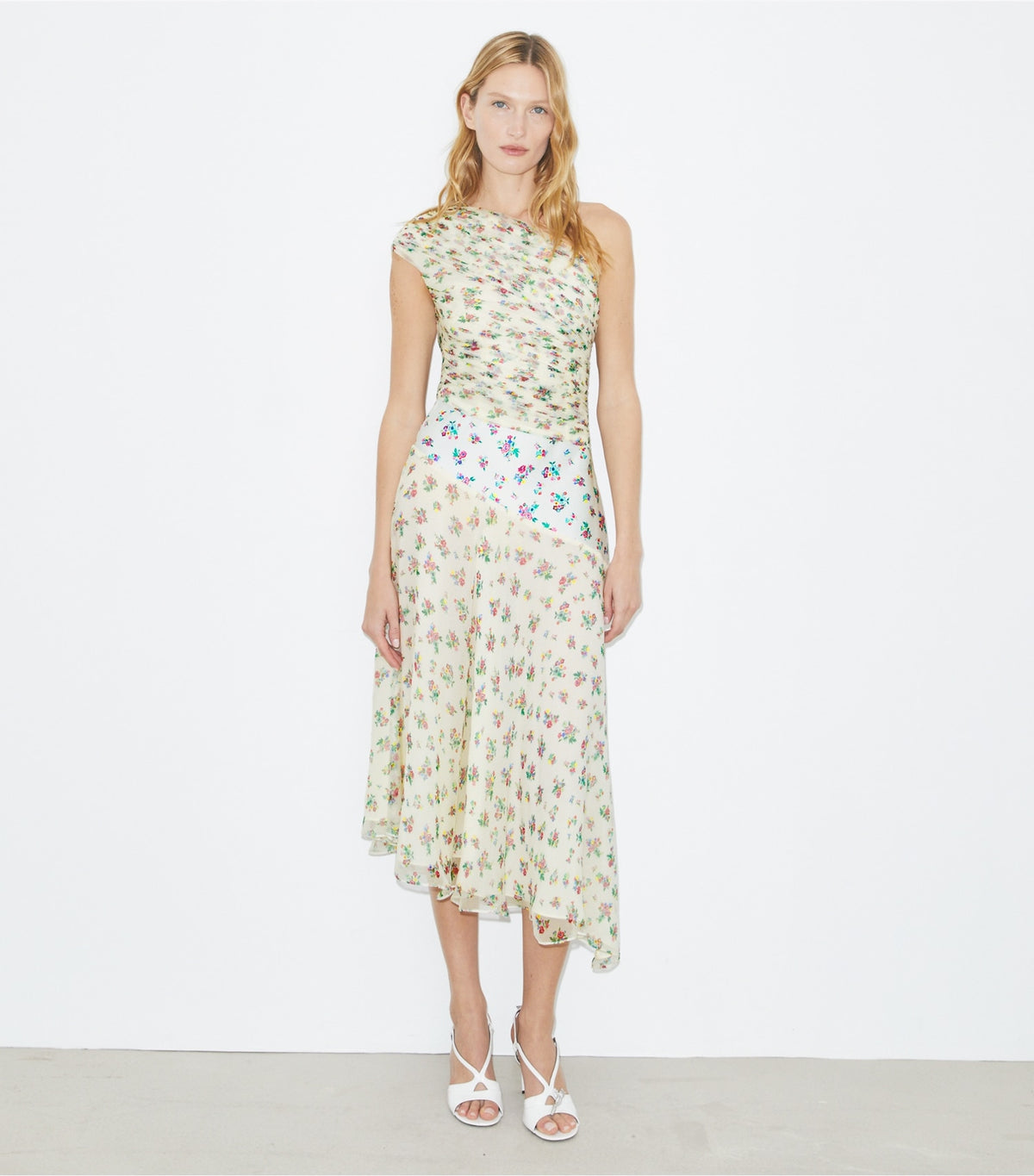 Tory Burch Silk Dress - Multi Ditsy Floral