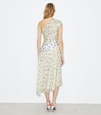 Tory Burch Silk Dress - Multi Ditsy Floral
