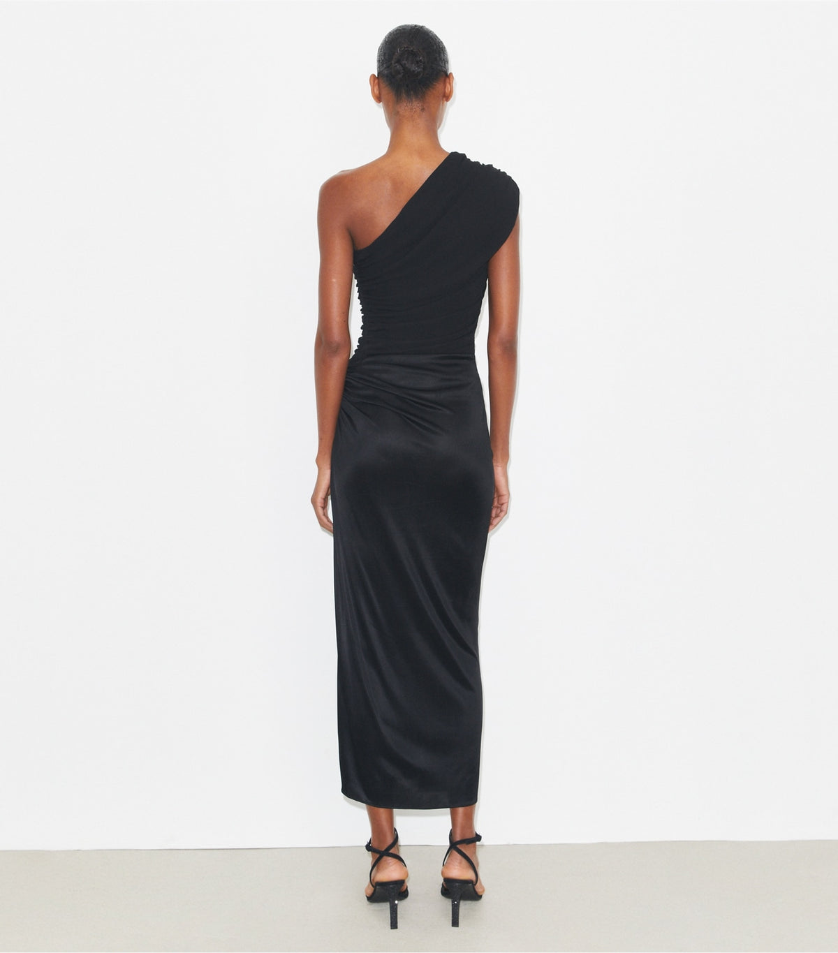 Tory Burch Wrap Jersey Skirt - Black