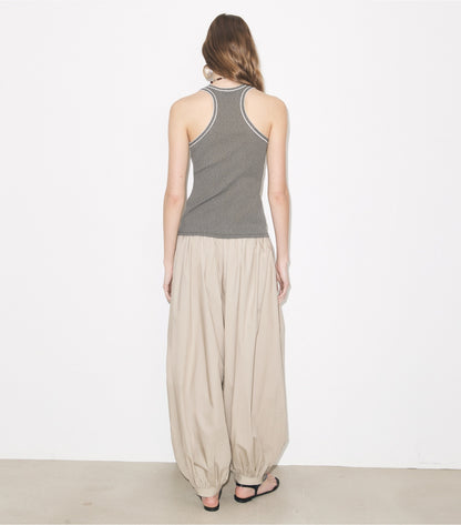 Tory Burch Balloon Pant - Gray