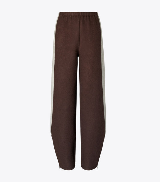 Tory Burch Japanese Jersey Sweatpant - Mocha / Ivory