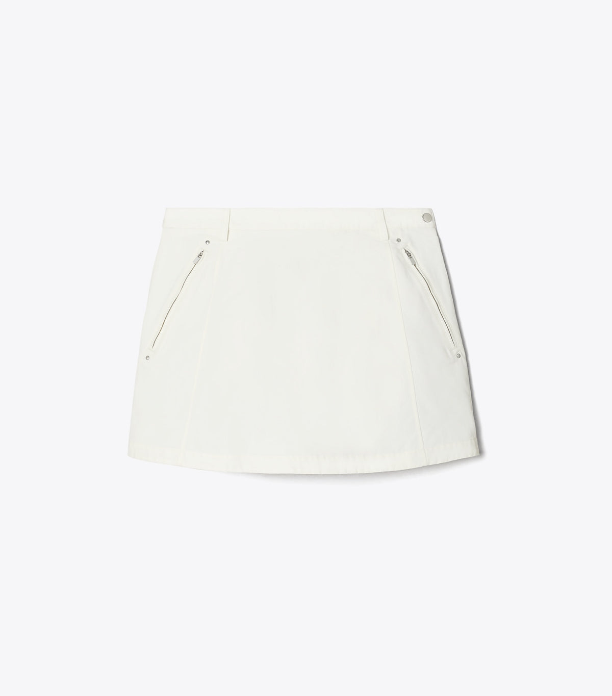 Tory Burch Nylon Twill Skirt - Snow White
