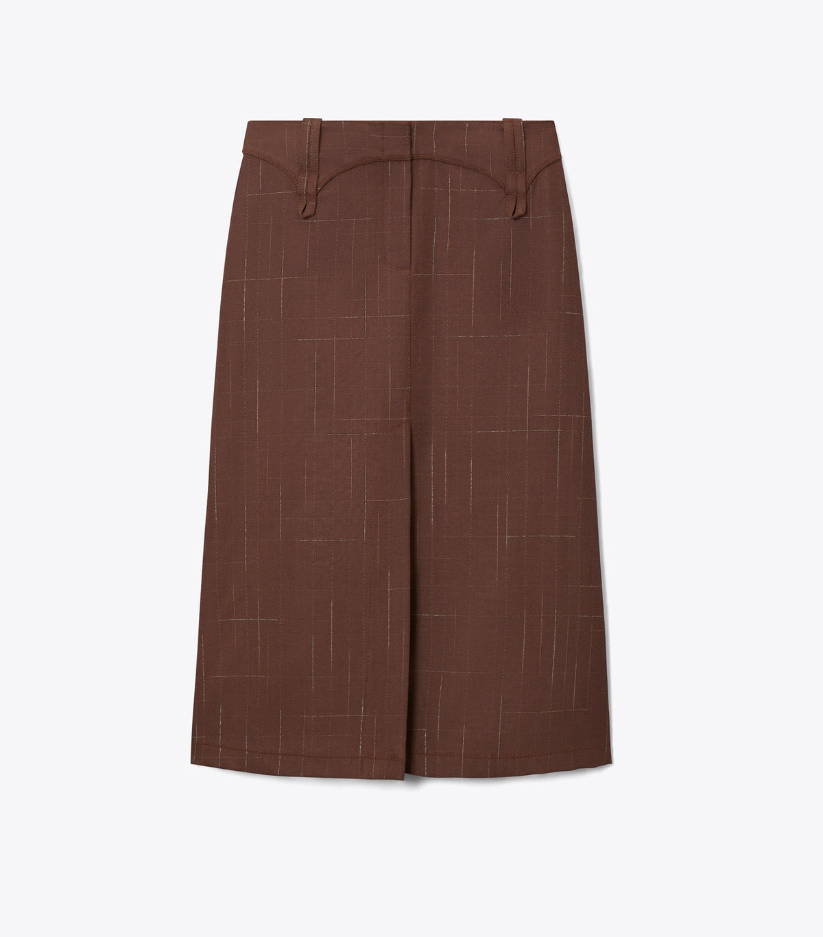 Tory Burch Wool Skirt - Chocolate