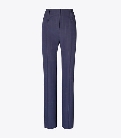 Tory Burch Wool Pant - Steel