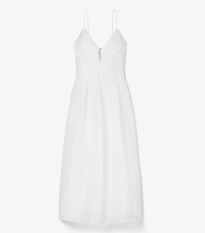 Tory Burch Linen Dress - White