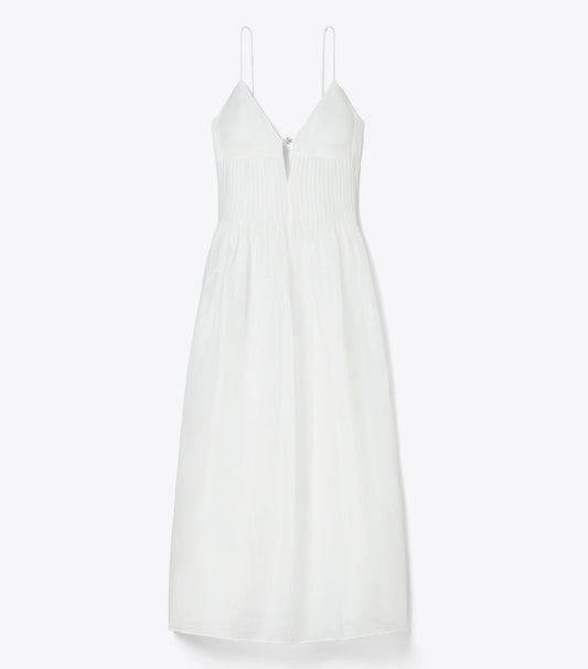 Tory Burch Linen Dress - White