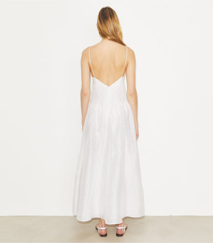 Tory Burch Linen Dress - White