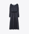 Medium Navy Paisley