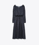 Medium Navy Paisley