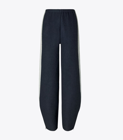 Tory Burch Japanese Jersey Sweatpant - Navy / Ivory