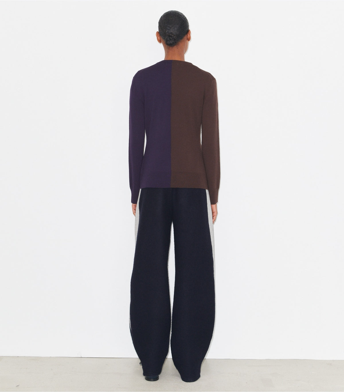 Tory Burch Japanese Jersey Sweatpant - Navy / Ivory
