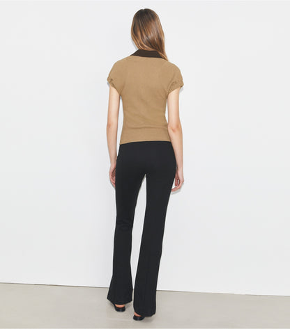 Tory Burch Flared Compression Pant - Black