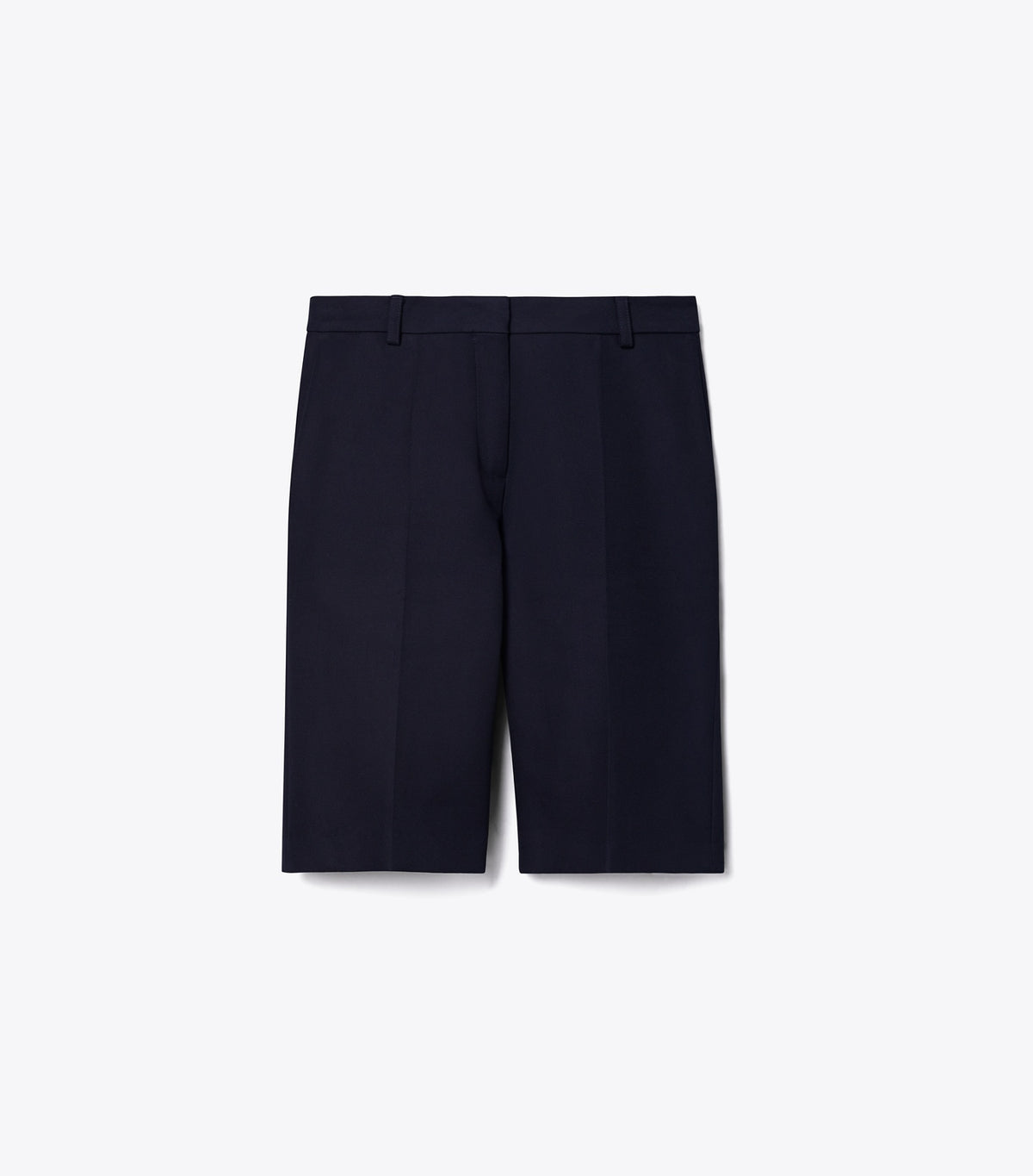 Tory Burch Cotton Bermuda Short - Midnight Ink