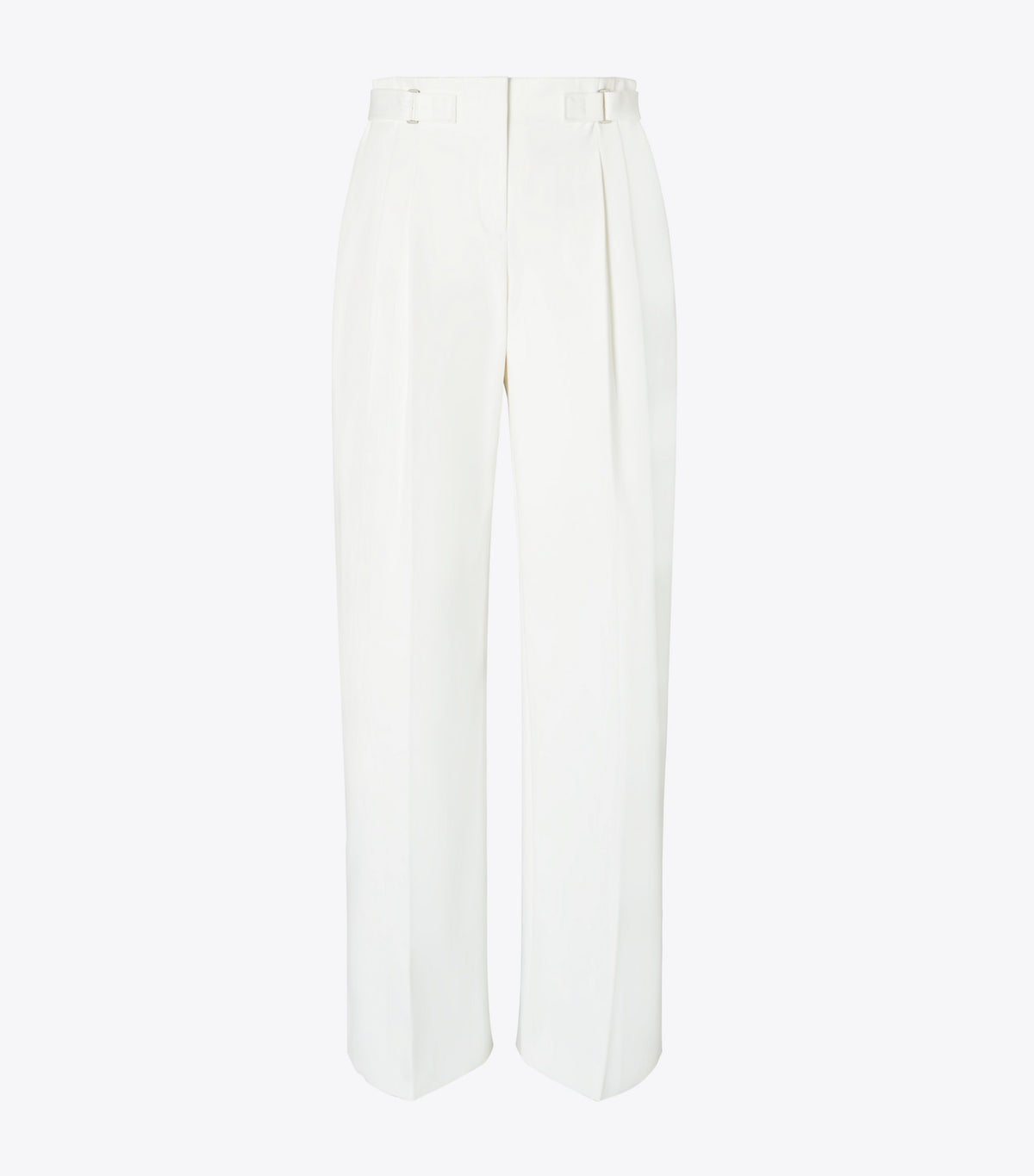 Tory Burch Cotton Twill Pant - White