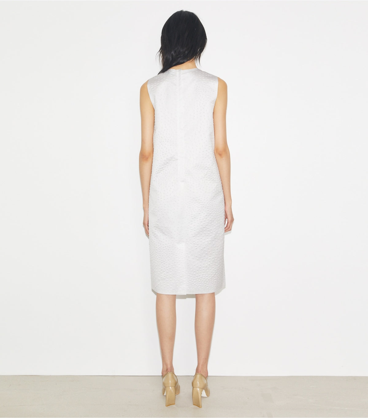 Tory Burch Textured Dress - White