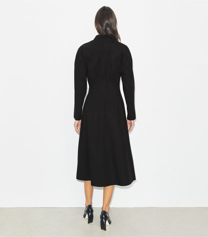 Tory Burch Poplin Dress - Black