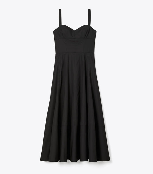 Tory Burch Poplin Sundress - Black