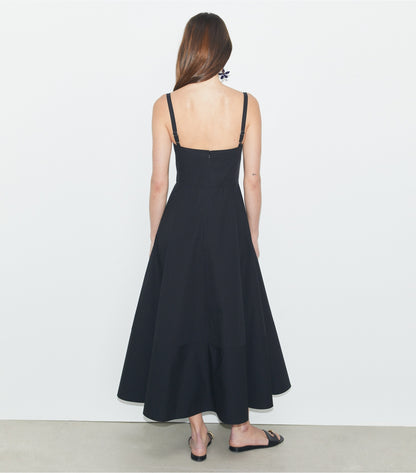 Tory Burch Poplin Sundress - Black