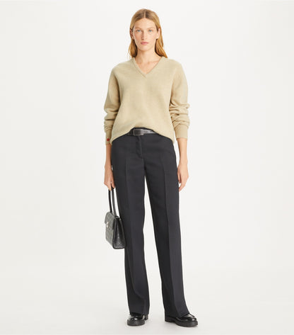 Tory Burch Crepe Pant - Black