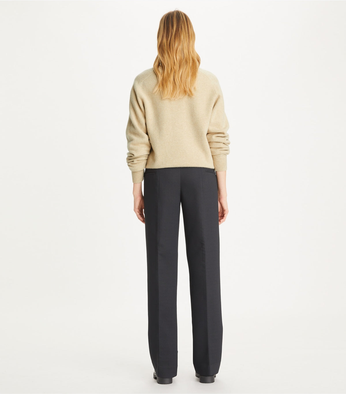Tory Burch Crepe Pant - Black