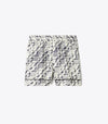 New Ivory Distressed Pixelated Logo