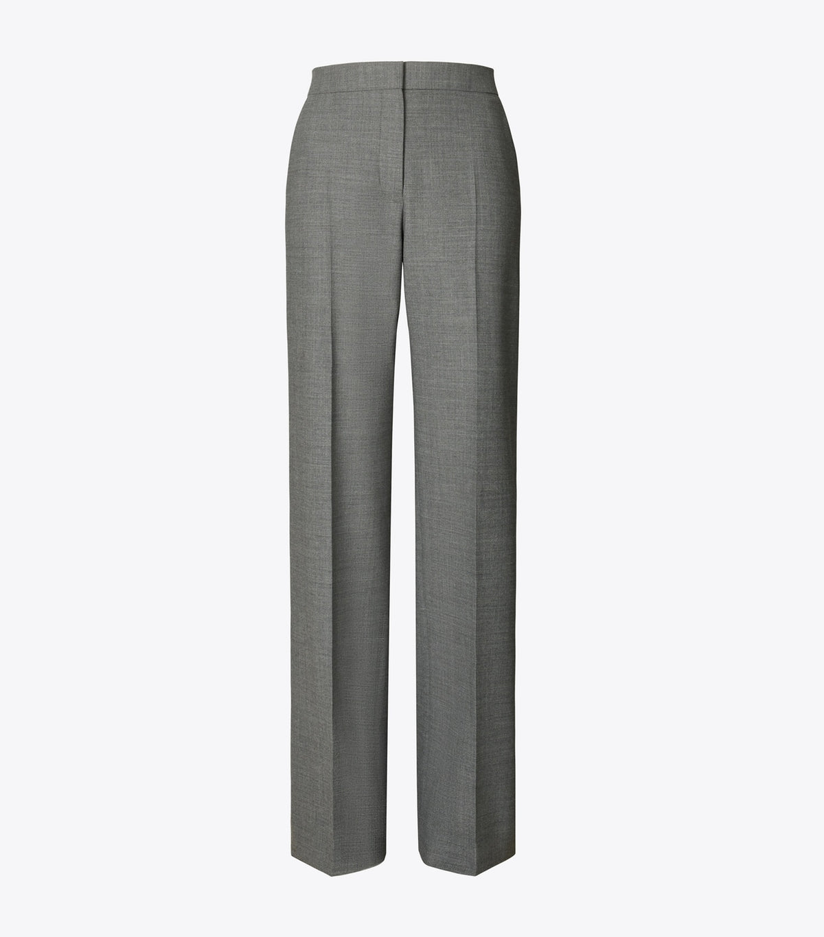Tory Burch Wool Pant - Dark Gray Melange
