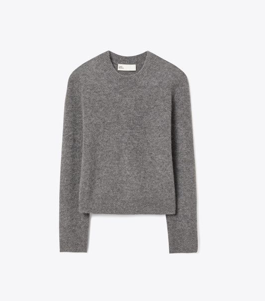 Tory Burch Cashmere Silk Sweater - Gray