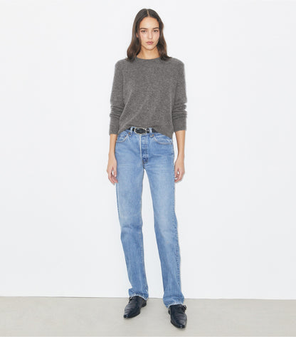 Tory Burch Cashmere Silk Sweater - Gray