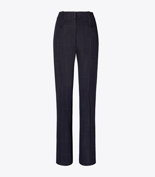 Tory Burch Wool Pant - Dark Navy / Copper