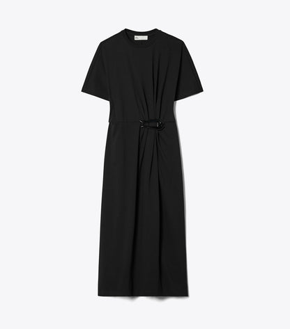 Tory Burch Cotton T-Shirt Dress - Black